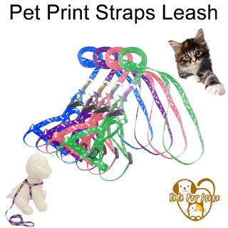 Pet leash Adjustable Nylon dog Leash cat Adjustable Puppy Breast-band Dog Accessories