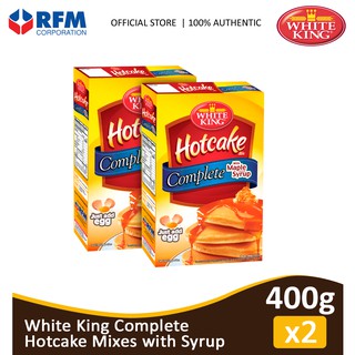 White King Complete Hotcake Mixes with Syrup 400g - Set of 2s