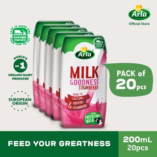 Arla Strawberry Milk 200ml (20 pcs.) (1)