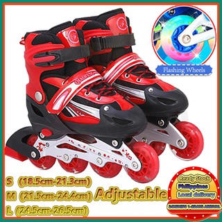 Kids Roller Blades Roller Skates Adjustable Inline Skates Professional Roller Skating Shoes