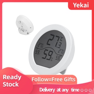 Yekai Digital Indoor Hygrometer Thermometer Sensitive Home Temperature Humidity Gauge Monitor for Office Family