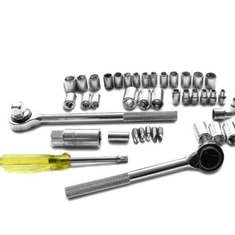 SUPER TOOLS 52PCS Repair Set Tool Box Spanner DIY Wrench Auto-Loading (3)