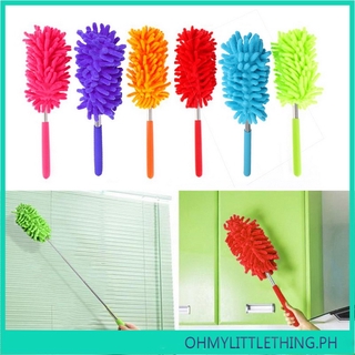 Dusting Brush Microfiber Duster Retractable Long-Reach Washable Ohmylittlething.ph