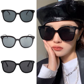 Fashion GM Collcetion Design Oversized Black Sunglasses Women/Men Retro Round Rice Nails