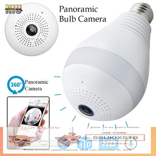 Light Bulb WI-FI Panoramic Camera FV-A3608-960 PH CCTV (1)