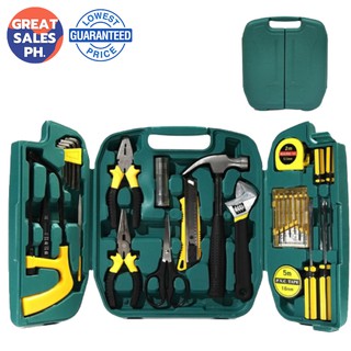 27 Pieces Repair And Maintenance Tools Set (Black/Yellow) HIGH QUALITY