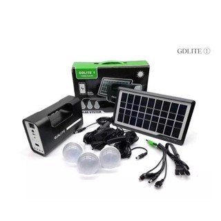 COD GDPLUS GD-8017 / GD-8027S Plus Solar Lighting System Kit