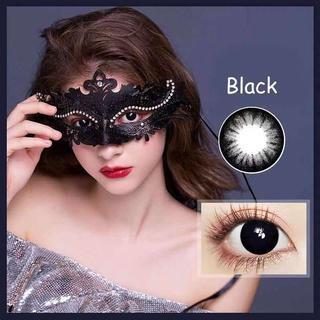 emieyang 1pair Fashionable Soft Big Eye Makeup Coloured Contact Lenses