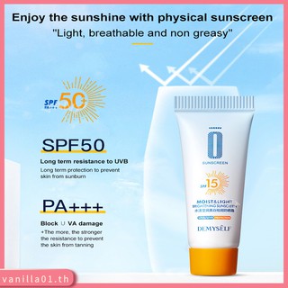 DEMYSELF Sunscreen Whitening Sun Cream SPF 15 Sunblock Facial Body Skin Protective Cream Anti-Aging Oil-control Moisturizing Face lasonas.ph
