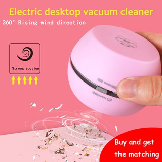 Mini Vacuum Table Vacuum Cleaner Ladybug Dust Cleaner Desktop Coffee Dust Collector For Home Office