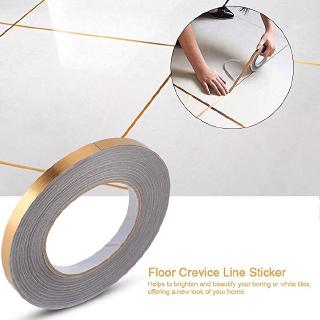 50M Ceramic Tile Mildewproof Gap Tape, Kitchen Ceramic Self adhesive Tape，Floor Gap Line Stickers (2)