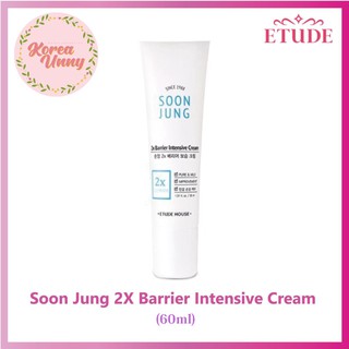 Etude House Soon Jung 2X Barrier Intensive Cream 60ml