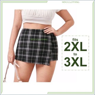 PLUS SIZE Macarena Skort | Overlap Shorts w/ pocket (fits 2XL to 3XL)