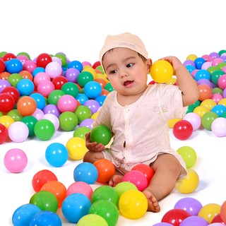 25/50/100 Pcs Soft Plastic Colorful Ocean Ball Baby Kid Swim Pit Funny Toy (2)