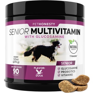 Pethonesty Senior Multivitamin Chews | 90 count