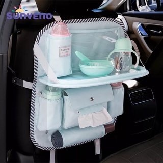Sunveno Car Backseat Organizer Car Seat Organizer Back Seat Storage Bag,Touch Screen,Tablet Holder