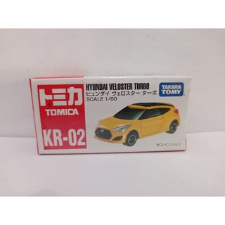 Tomica KR-02 Hyundai Veloster turbo diecast Car Regular tomy takara Toy Car Price