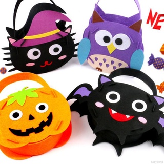BBWORLD Kids Halloween Candy Bag Carry Pumpkin Bag Beg Sugar Bag Diy Bag Candy Bag