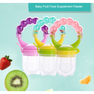 Baby Feeder BPA Free Fruit Supplement Food Bite Silicone Fruit Pacifier
