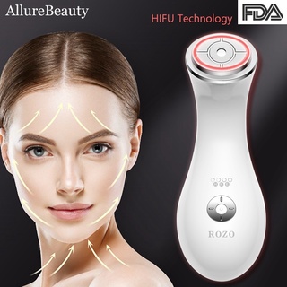 3MHz HIFU Facial Lifting Device RF Wrinkle Removal Photon Therapy EMS Skin Tightening Face Massager