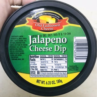 Jalapeno Cheese Dip Old Fashioned Cheese 180g