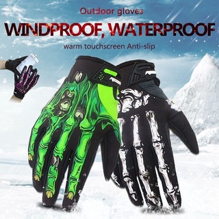 Ready Stock/◄❀RIGWARL Winter Autumn Full Finger Gloves Windproof Waterproof Touch Screen Sports Glov