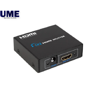 HDMI Splitter 1X2 1 in 2 out Full HD 2 Port Hub Repeater Amplifier v1.4 3D 1080p HDMI102 (1)