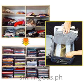 10pcs Home Convenient Adult Clothes Garment Clothes Organizing Folding Board