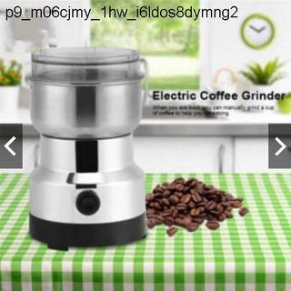 Electric Coffee Bean Grinder Blenders For Home Kitchen Office Stainless Steel 220V Home Use