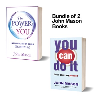The Power of You + You Can Do It Bundle of 2 John Mason Books