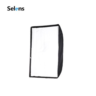 Selens Portable Softbox Lighting umbrella softbox For Speedlite/Flash 60*90cm