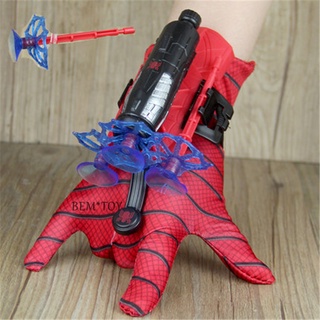 Marvel Spider-Man Web Blast Web Shooter Dart-Launching Toy for Kids Roleplay Glove Hero Launcher Wri