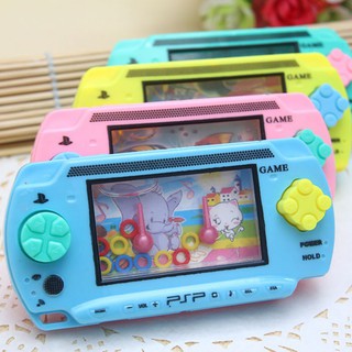 Children Funny Water Console Game Water Circle Game Toy Gift for Kids Children Classic Game Console