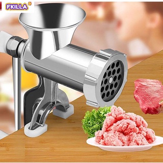 FKILLA convenient Sausage filling|Aluminium Alloy minced sausage stuffing Meat Grinder new Sausage Maker Manual Rotary sausage making|household minced meat