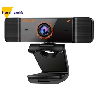 Web Cam Full Hd 2K Webcam Autofocus Web Camera with Microphone USB Webcam for Pc Computer Laptop n5T
