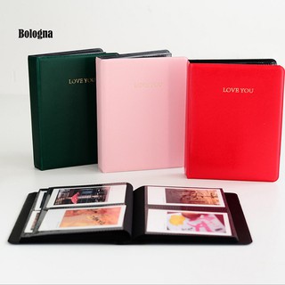 ❀BO❀64 Pockets LOVE YOU Photo Album Picture Holder for Polaroid Fujifilm Instax Mini