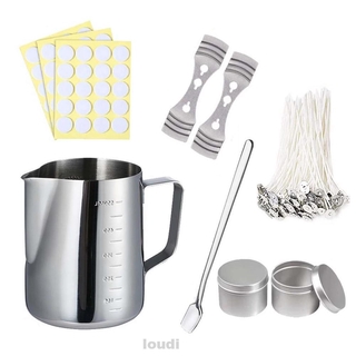 Home Scented Stainless Steel Beginners DIY Handemade Pouring Pot Candle Making Kit