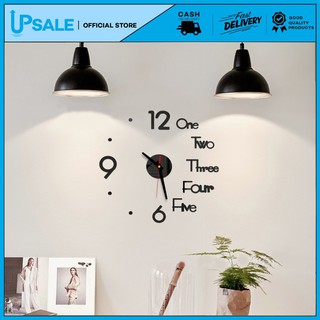 ⭐3D DIY Mirror Surface Wall Clocks / Modern Design Large Silent Clock /Wall Clock Self Design Clock