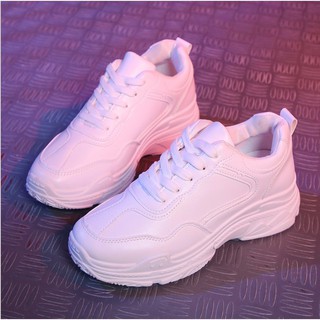 ✼ST&SAT New korean White shoes high quality