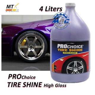 Microtex Car Care Prochoice Tire Shine Polish and Protectant 4 Liters
