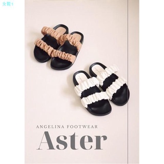 ﹍Angelina Footwear - Bestseller Aster Two-Strap Flat Sandals