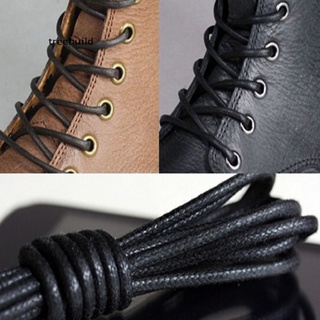 [treebuild] Waxed Round Shoe Laces Shoelace Bootlaces Leather Brogues Multi Color 27.6 Hot Sale