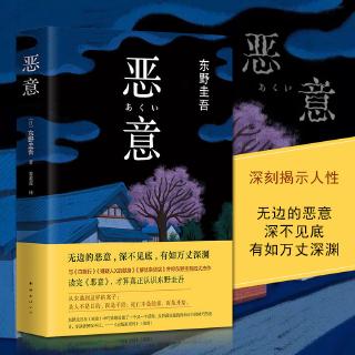 Malicious Hardcover Chinese Simplified Version Books and White Night Travel Suspects Explain and Cal