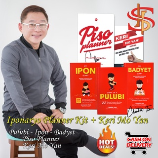 Piso Planner + 4 Free Books by Chinkee Tan (Piso Planner - Ipon - Pulubi - Badyet - Keri Mo Yan)