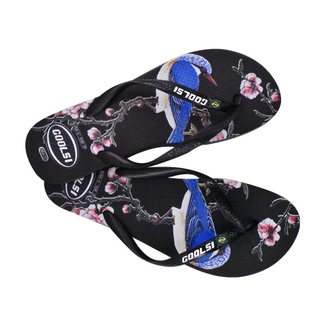 （Spot Goods）BONUS Summer Sandals Flip Flop Flat Women Slipper Shoes Sandals Leisure Indoor slippers