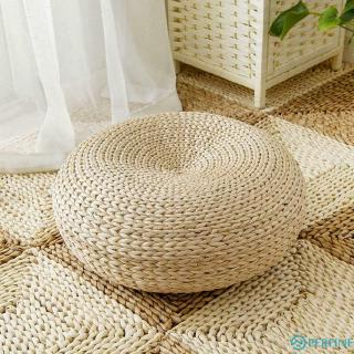 ❤BIU❤ Tatami Cushion Round Straw Mat Chair Seat Pad Pillow Round Floor Tablemat CL