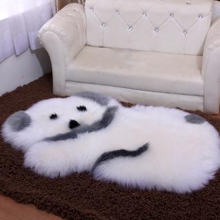 Home Bedside Blanket Imitation Fur Long Hair Panda Koala Animal Modeling Carpet Living Room Bedroom (7)
