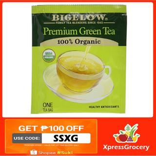 BIGELOW Premium Organic Green Tea