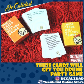 These Cards Will Get You Drunk Party Game (1)