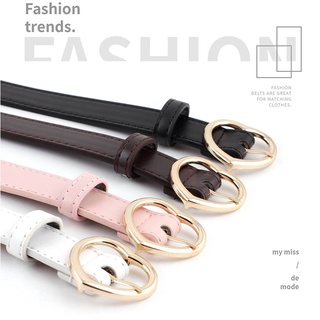 Korean Fashion Women Belts Leather Metal Buckle Waist Belts #LX0719Towel
